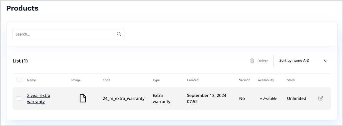 Creating virtual product Creating virtual product